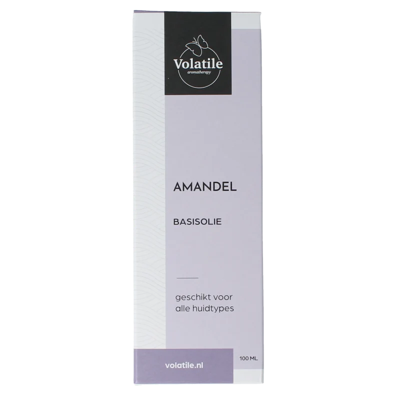 Volatile Amandel basisolie glazen fles 100.00 Milliliter