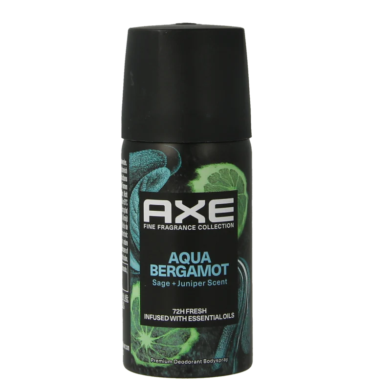 AXE Deodorant bodyspray aqua bergamot 35.00 Milliliter
