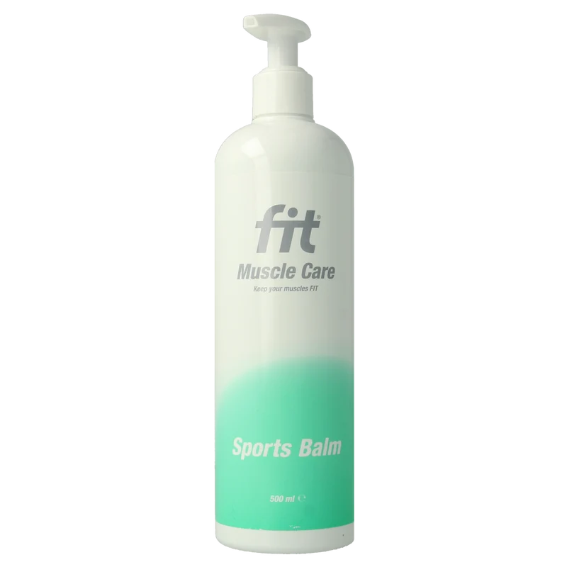 F.I.T Muscle care Sportsbalm flacon + pomp 500.00 Milliliter