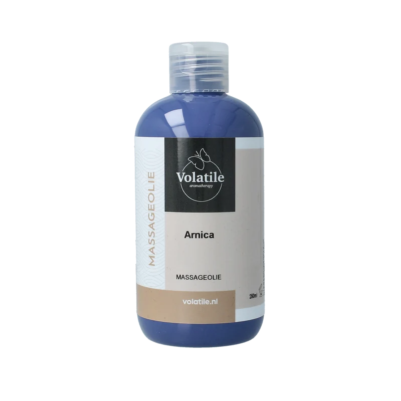 Volatile Massageolie arnica druivenpit 250.00 Milliliter
