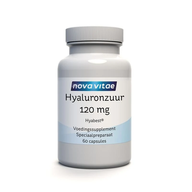 Nova Vitae Hyaluronzuur 120 mg 60 Vegetarische capsules