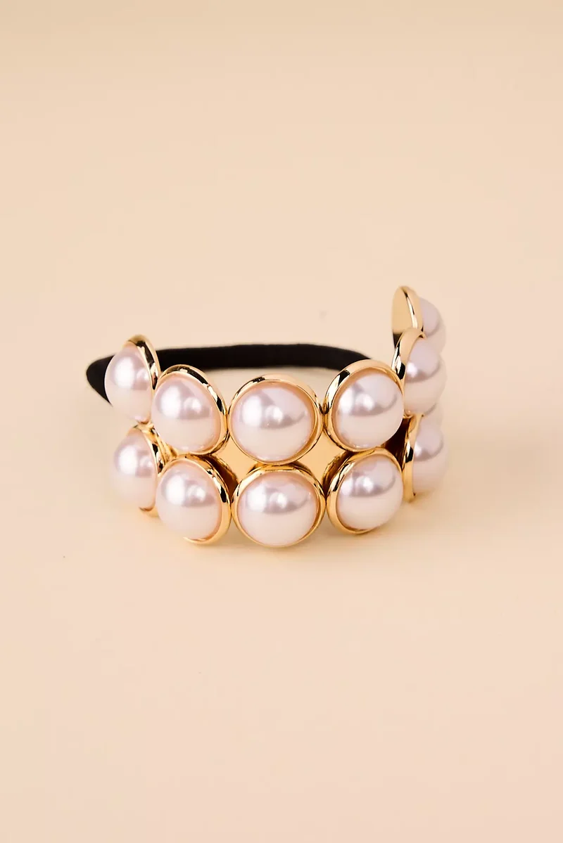 Pearl Ponytail Holder
