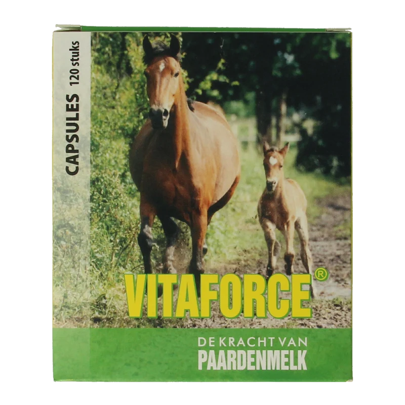 Vitaforce Paardenmelk capsules 120.00 Capsules