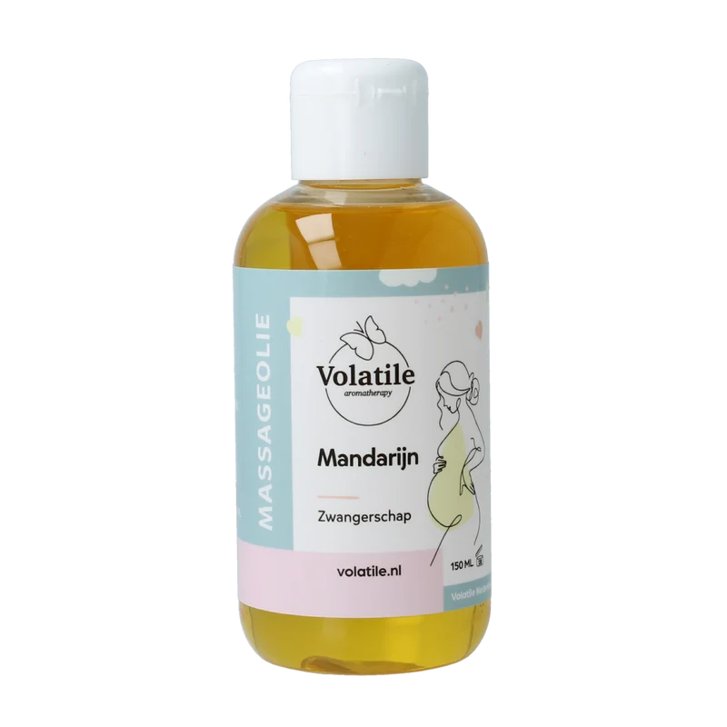 Volatile Massageolie zwangerschap mandarijn 150.00 Milliliter