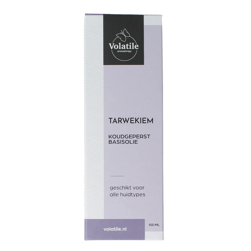 Volatile Tarwekiem koudgeperst basisolie glazen fles 100.00 Milliliter