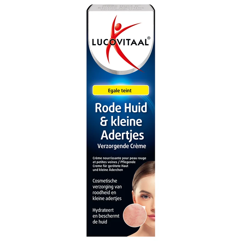 Lucovitaal Rode huid en kleine adertjes creme 30 Milliliter