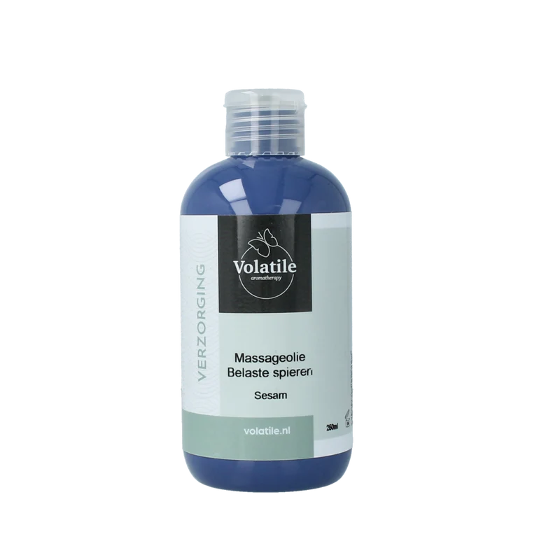 Volatile Massageolie sesam belaste spieren 250.00 Milliliter