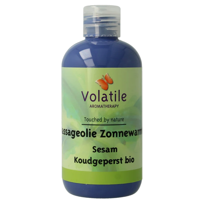 Volatile Massageolie sesam zonnewarmte 250.00 Milliliter