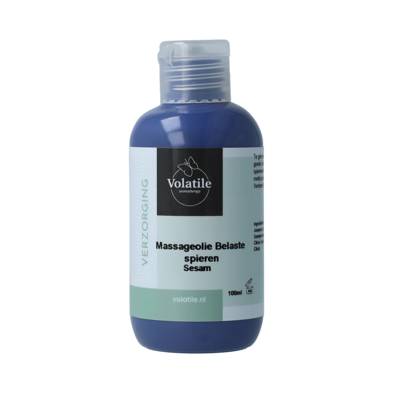 Volatile Massageolie sesam belaste spieren 100.00 Milliliter