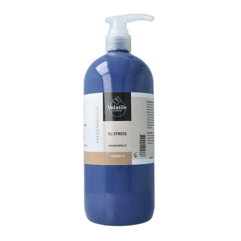 Volatile Massageolie bij stress lavendel bergamot 1.00 Liter