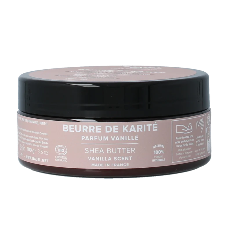 Najel Aleppo Shea butter vanille 100.00 Gram