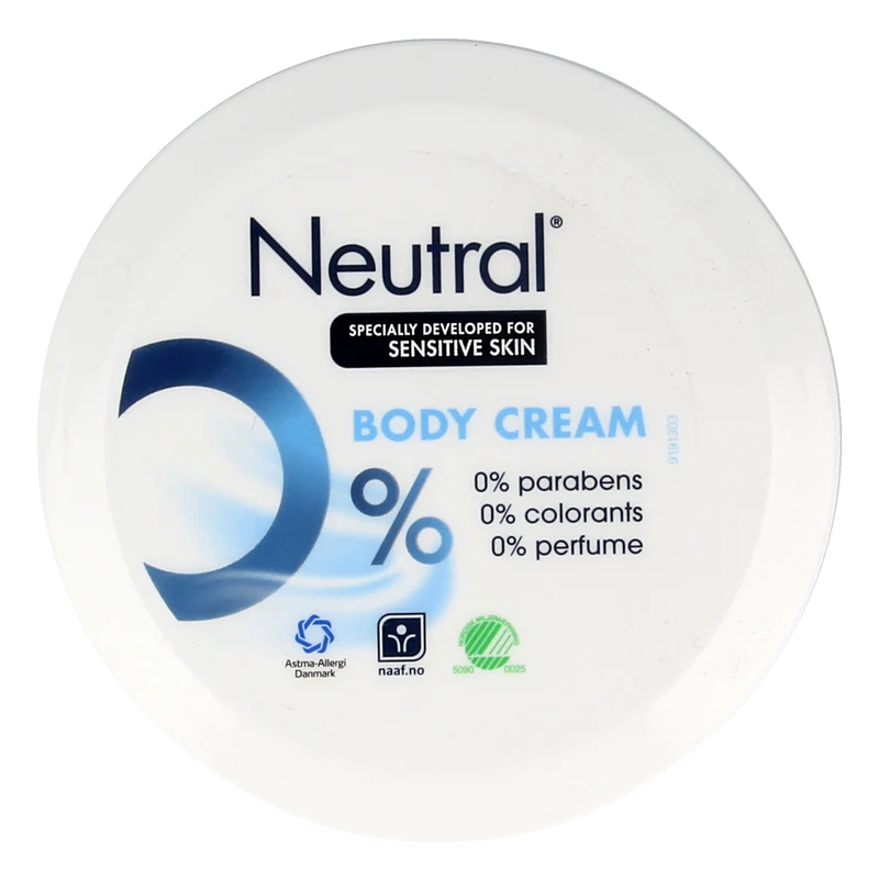 Neutral Body cream 250.00 Milliliter