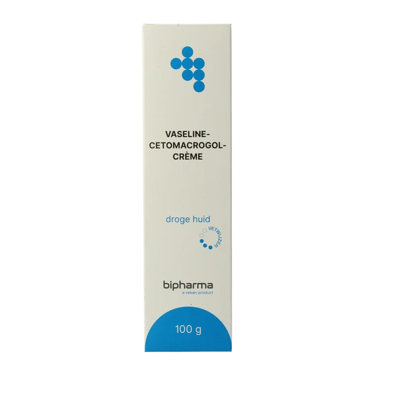 Bipharma Vaseline-cetomacrogolcreme 100.00 Gram