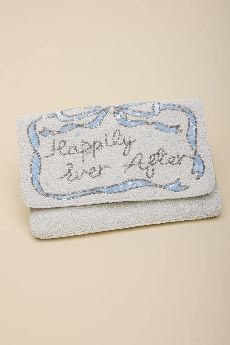 Happily Ever After Beaded Clutch