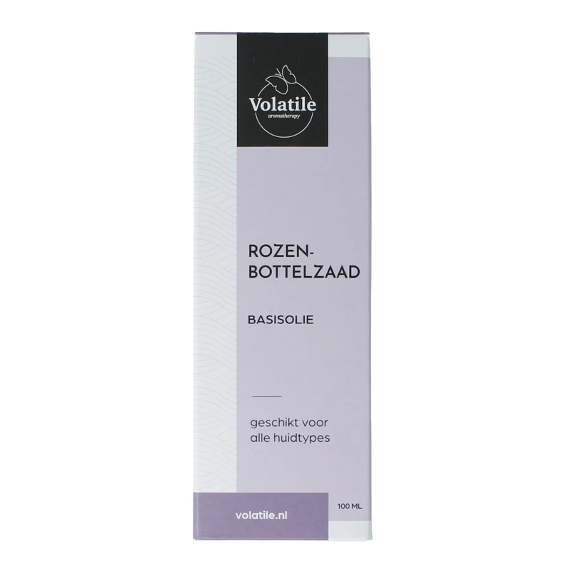 Volatile Rozenbottelzaad basisolie glazen fles 100.00 Milliliter