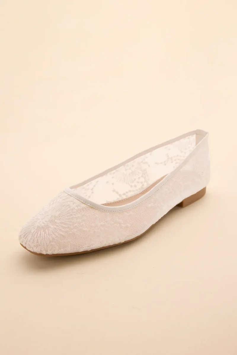 Lace Ballet Flats