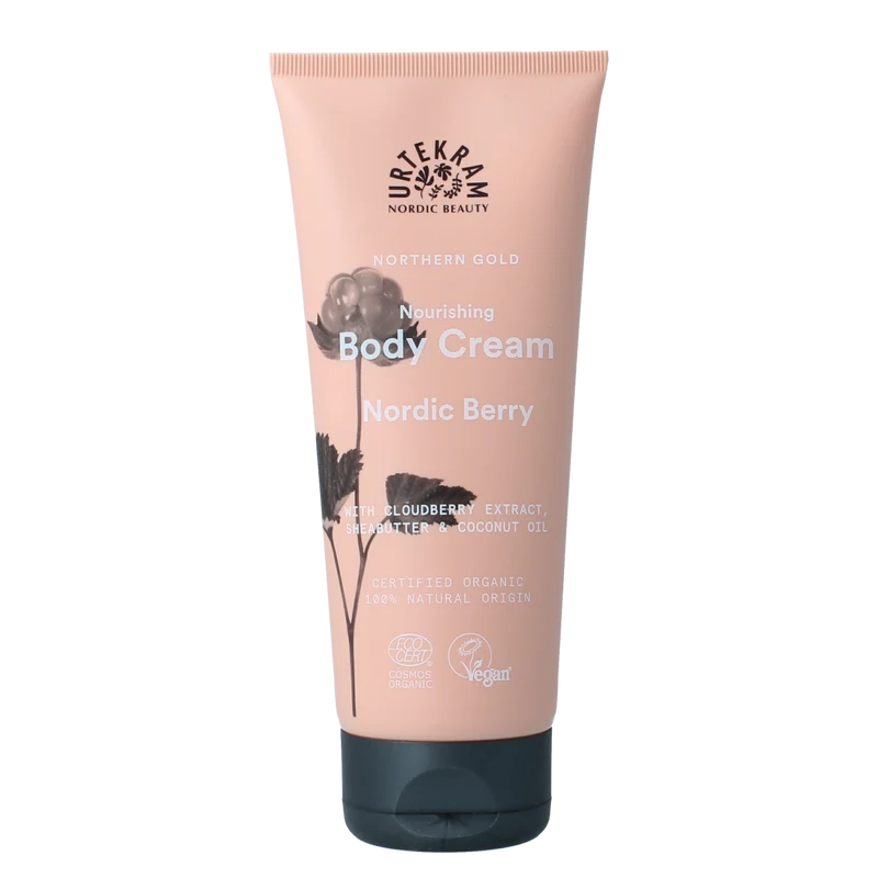 Urtekram Nordic berry voedende body creme 200.00 Milliliter