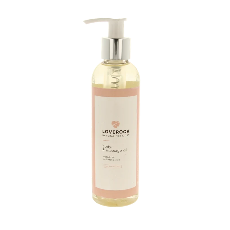 Loverock Love to relax body & massage olie kids & family 200.00 Milliliter