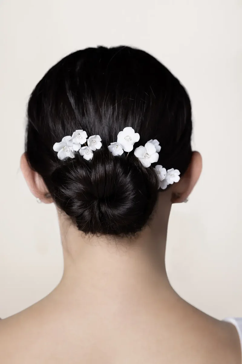 3D Flower Hair Pin Set