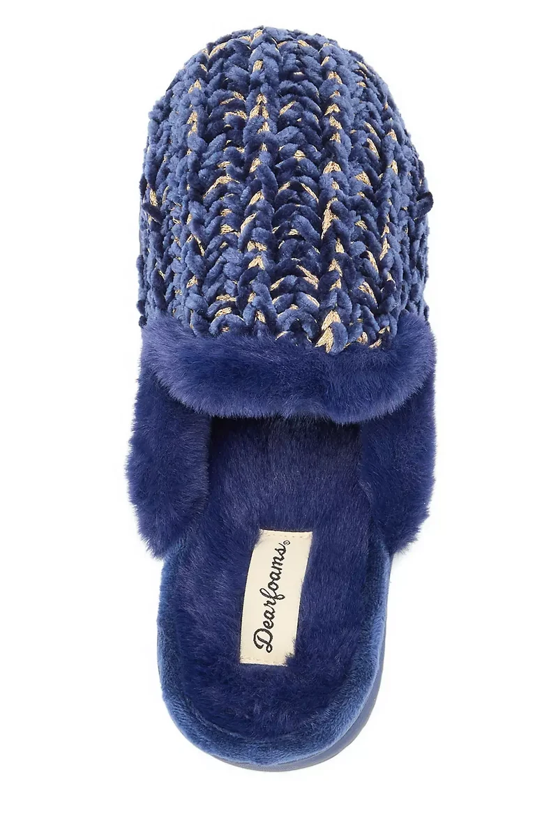 Paris Chenille Shaped Tab Scuff