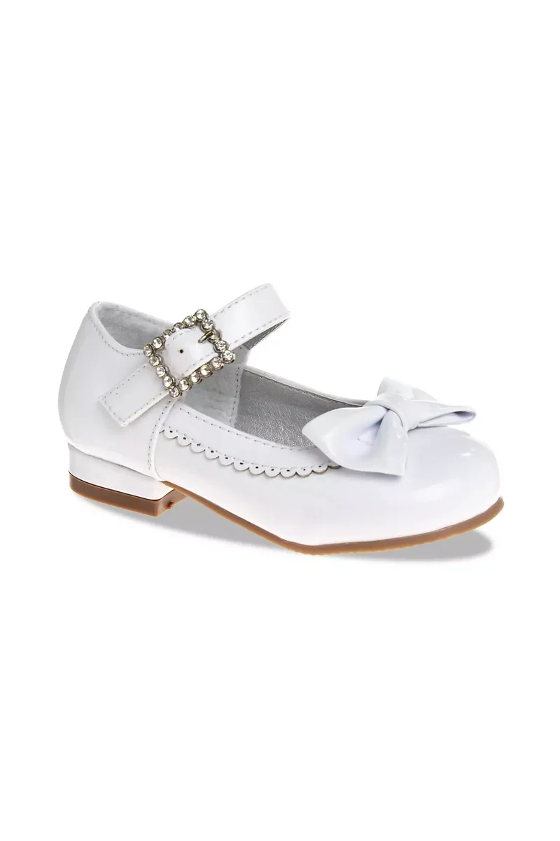 Josmo Girls Dress Mary Jane Flower Shoes