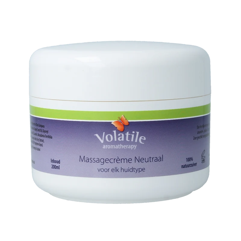 Volatile Massagecreme neutraal 200.00 Milliliter
