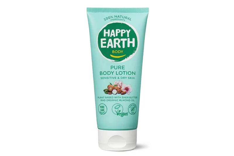 Happy Earth Bodylotion zacht 200.00 Milliliter