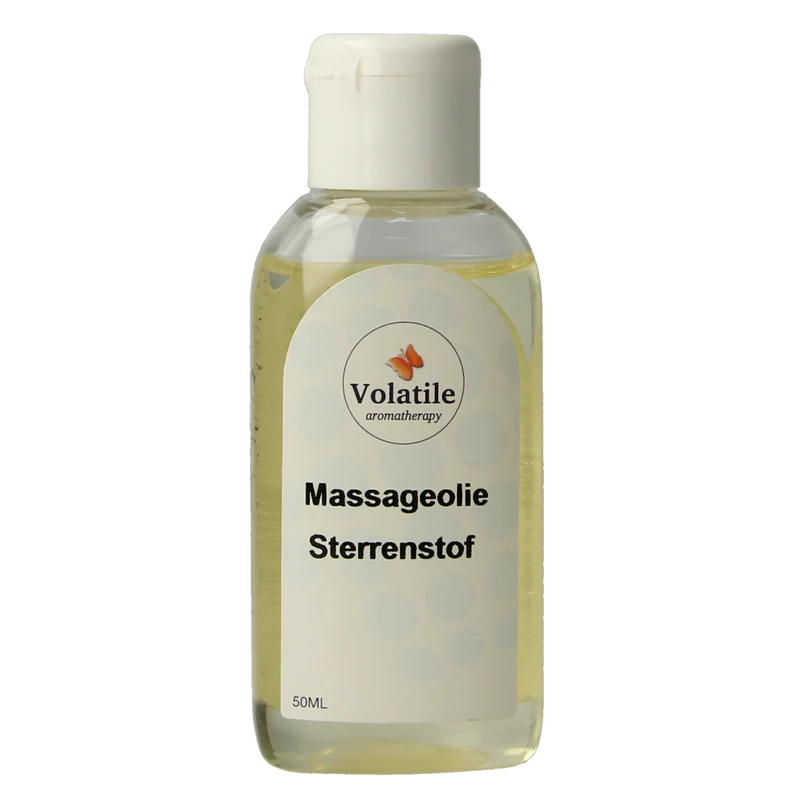 Volatile Massageolie zorglijn sterrenstof 50.00 Milliliter