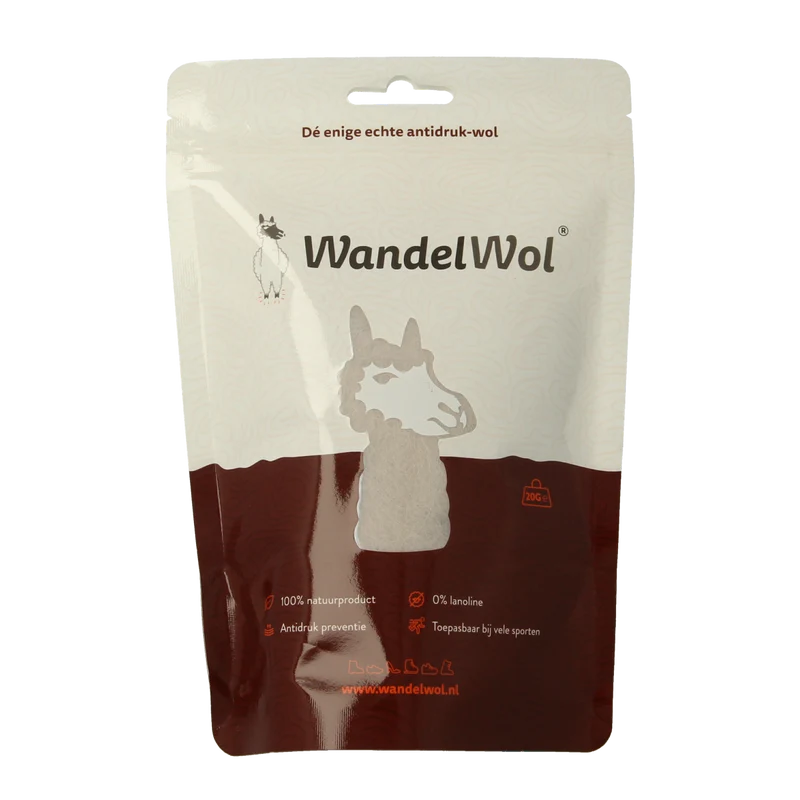 Wandelwol Antidruk-wol lanolinevrij 20.00 Gram