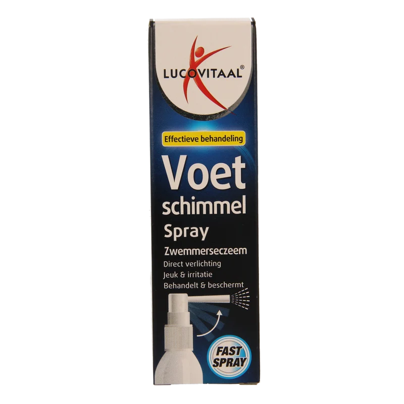 Lucovitaal Voetschimmel zwemmerseczeem spray 25.00 Milliliter