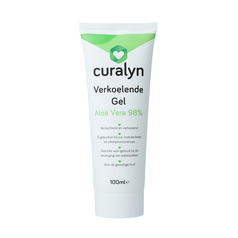 Curalyn Verkoelende gel aloe vera 100.00 Milliliter