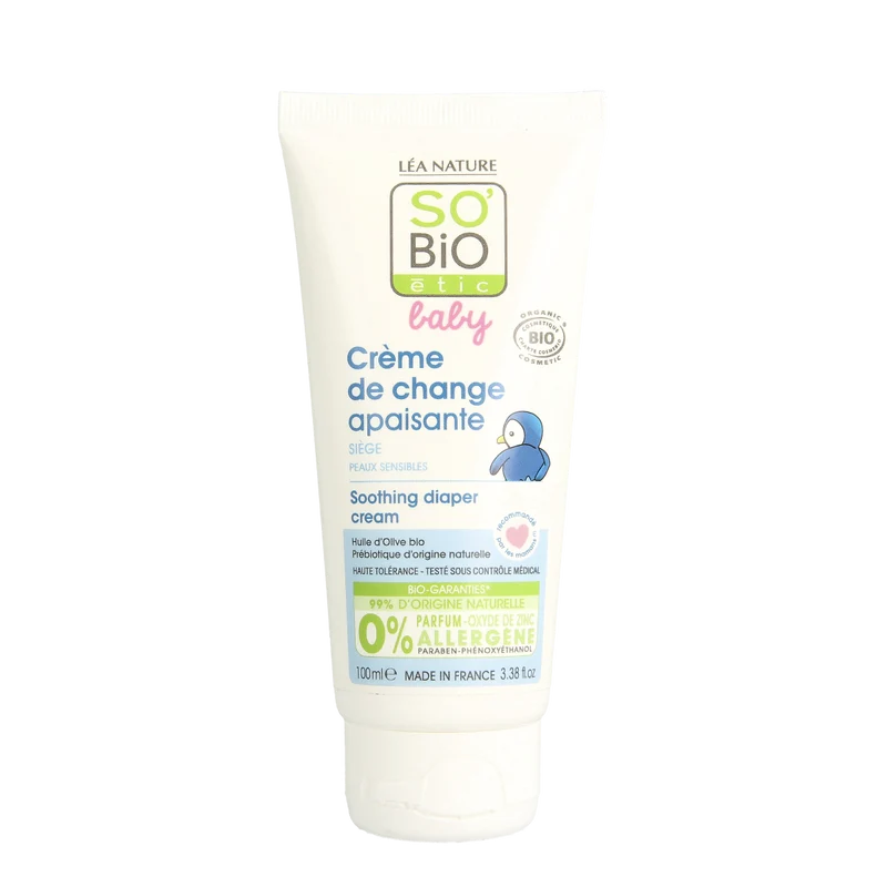 So Bio Etic Baby diaper cream 100.00 Milliliter