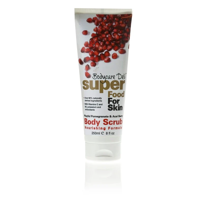 Bodycare Deli Lichaamscrub pomegranate & acai berry 250.00 Milliliter
