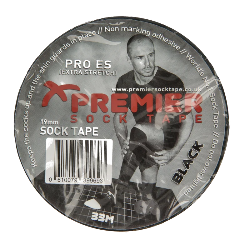 Premier Kousentape zwart 33m x 19mm 1.00 Stuks