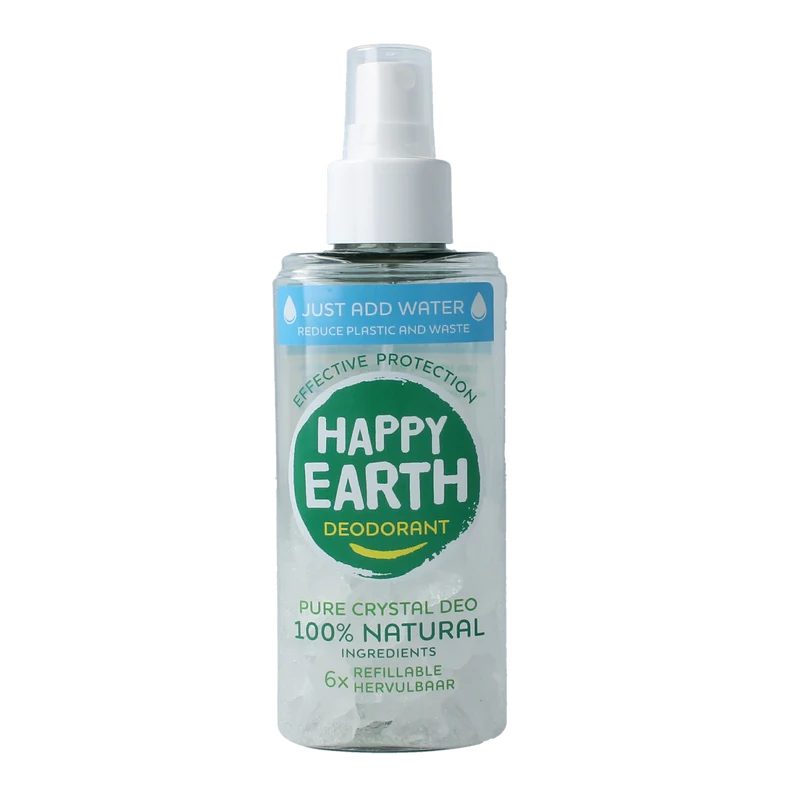 Happy Earth Natuurlijke just add water unscented spray 50.00 Gram