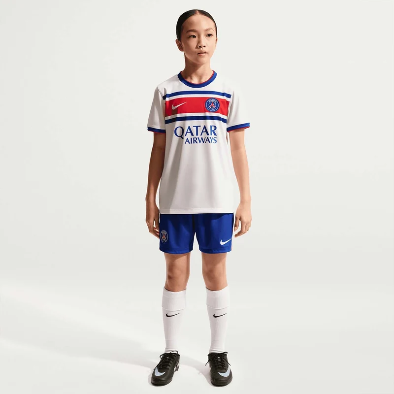 Paris Saint-Germain Home Big Kids' Dri-FIT Voetbal Pre-Match Top