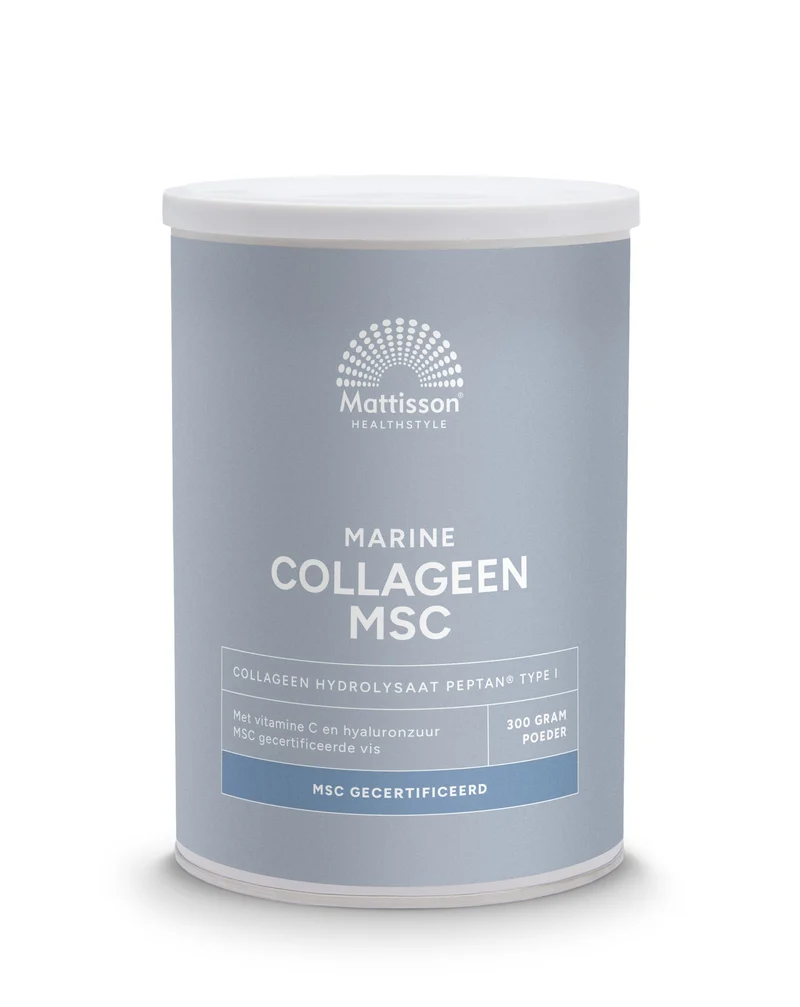 Mattisson Marine vis collageen poeder blend Peptan MSC 300.00 Gram