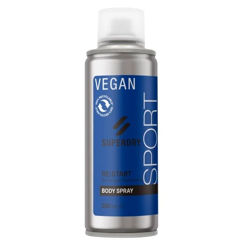 Superdry Sport Re:start Mens body spray 200.00 Milliliter