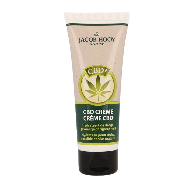 Jacob Hooy CBD plus creme 50.00 Milliliter