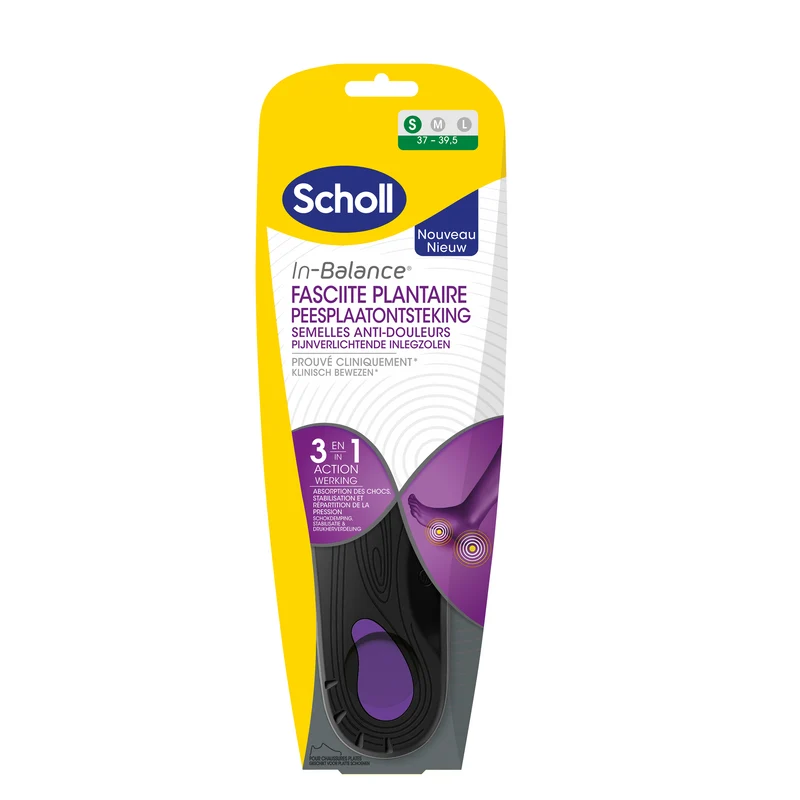 Scholl In balance inlegzolen peesplaatontsteking S 37-39 1.00 Paar
