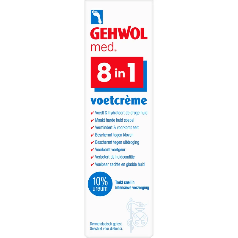 Gehwol 8-in-1 voetcreme 75.00 Milliliter