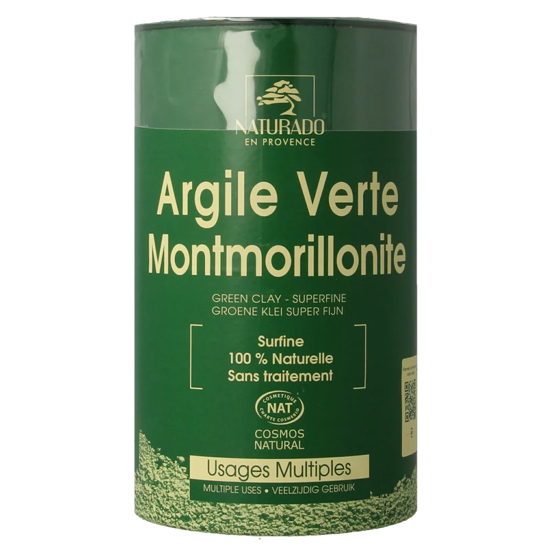 Naturado Groene klei montmorillon fijn 300.00 Gram