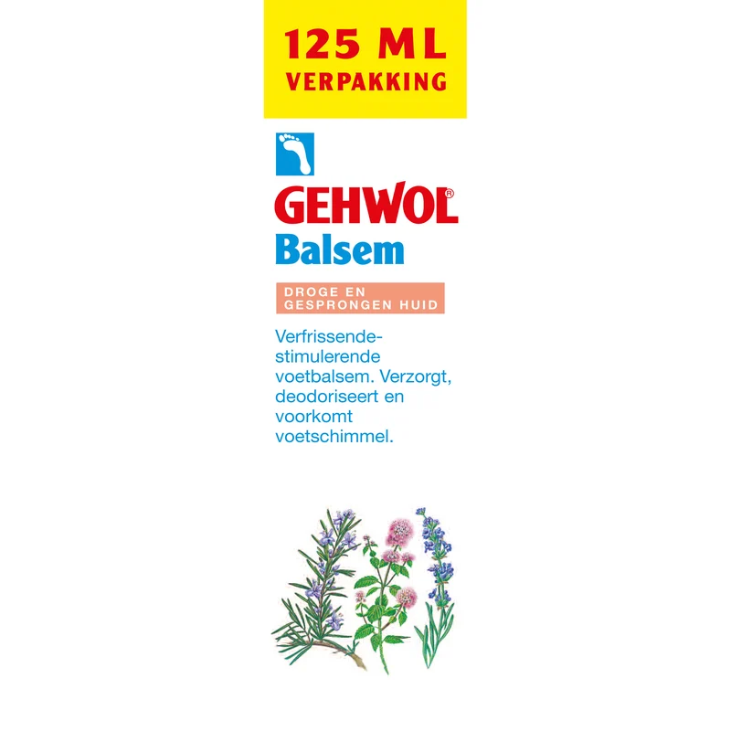 Gehwol Balsem droge gesprongen huid 125.00 Milliliter