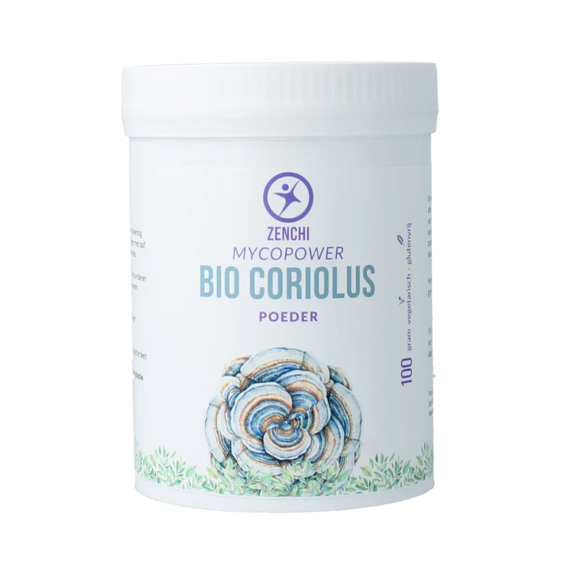 Mycopower Coriolus poeder bio 100.00 Gram