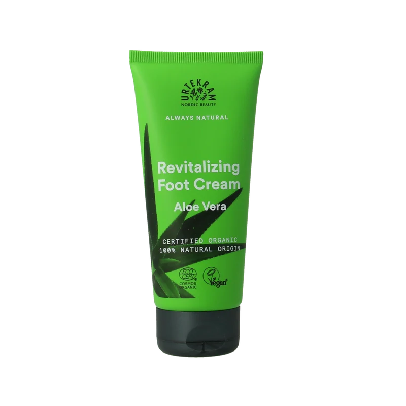 Urtekram Voetcreme aloe vera 100.00 Milliliter