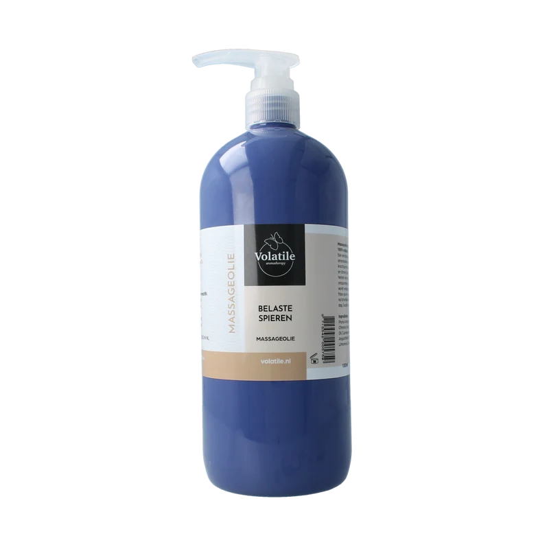 Volatile Massageolie belaste spieren 1.00 Liter