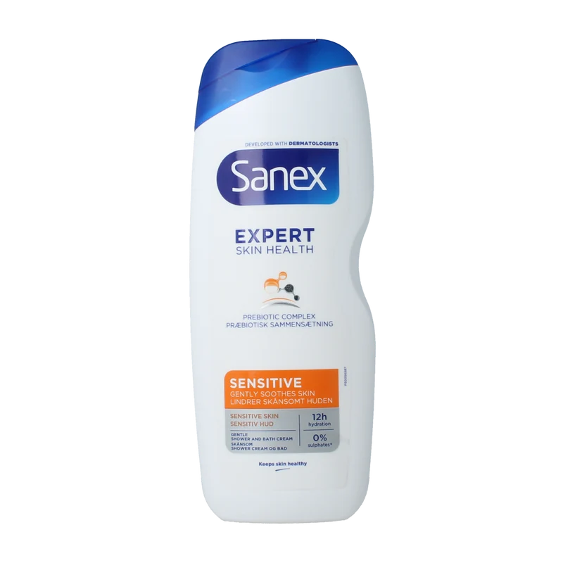 Sanex Dermo Sensitive douchegel 600.00 Milliliter