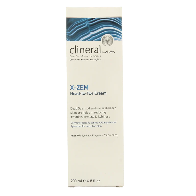 Ahava Clineral x-zem head-to-toe cream 200.00 Milliliter