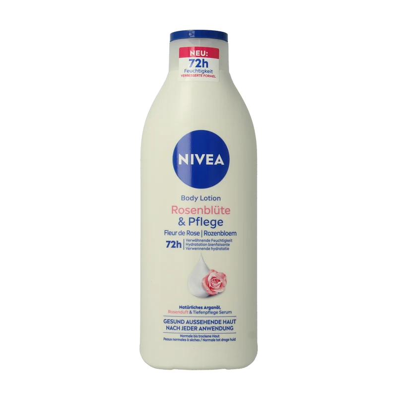 Nivea Bodylotion rozenbloem norm/droge huid 400.00 Milliliter