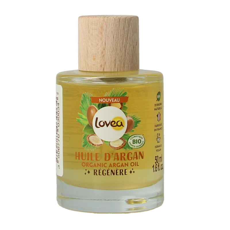 Lovea Argan oil organic regeneration 50.00 Milliliter